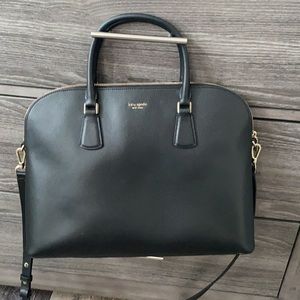 Kate spade black laptop handbag